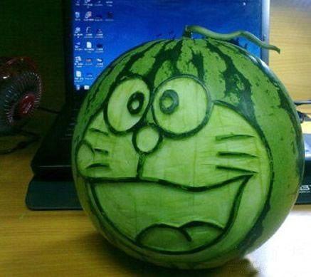 吃瓜的人创意绘画,跟随吃瓜群众的创意绘画之旅