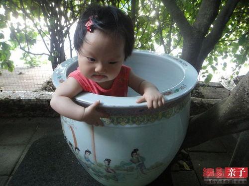 搞笑幼儿吃瓜图片,萌娃笑料百出，瓜果飘香欢乐多