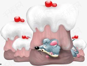 老鼠吃瓜素材图,揭秘老鼠的“甜蜜”生活